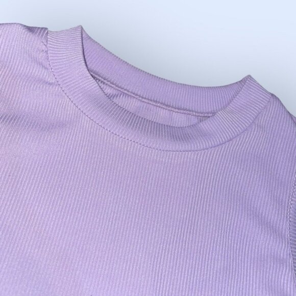 Shein Cropped Wrap Top - Picture 2 of 4